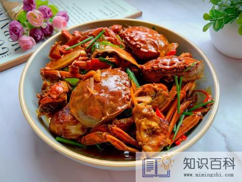 炒螃蟹是公的好还是母的好吃3