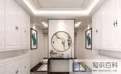 进门对面能不能挂字画2