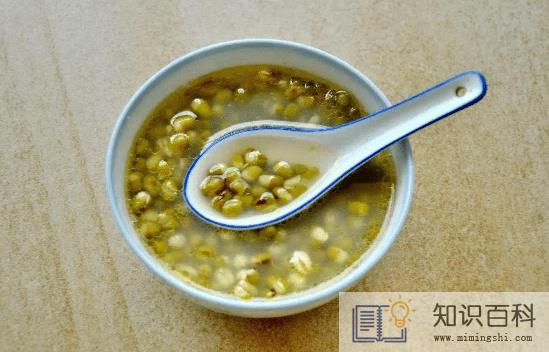 绿豆汤怎么煮才是绿色的汤色2