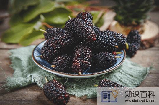 洗桑葚的水很黑桑葚还能吃吗2