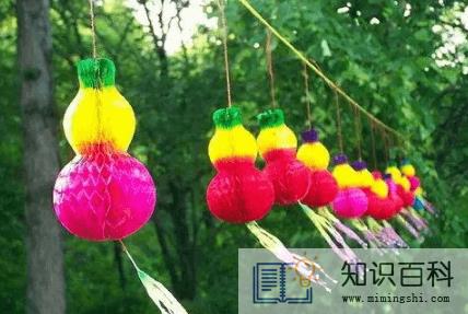 2022端午节的纸葫芦挂屋里好吗1