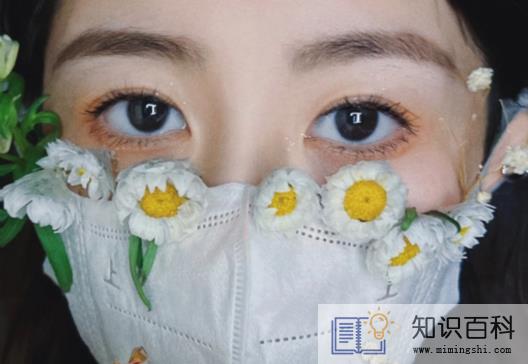 口罩花朵拍照怎么调色1