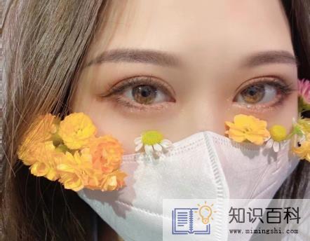 口罩花朵拍照怎么调色3